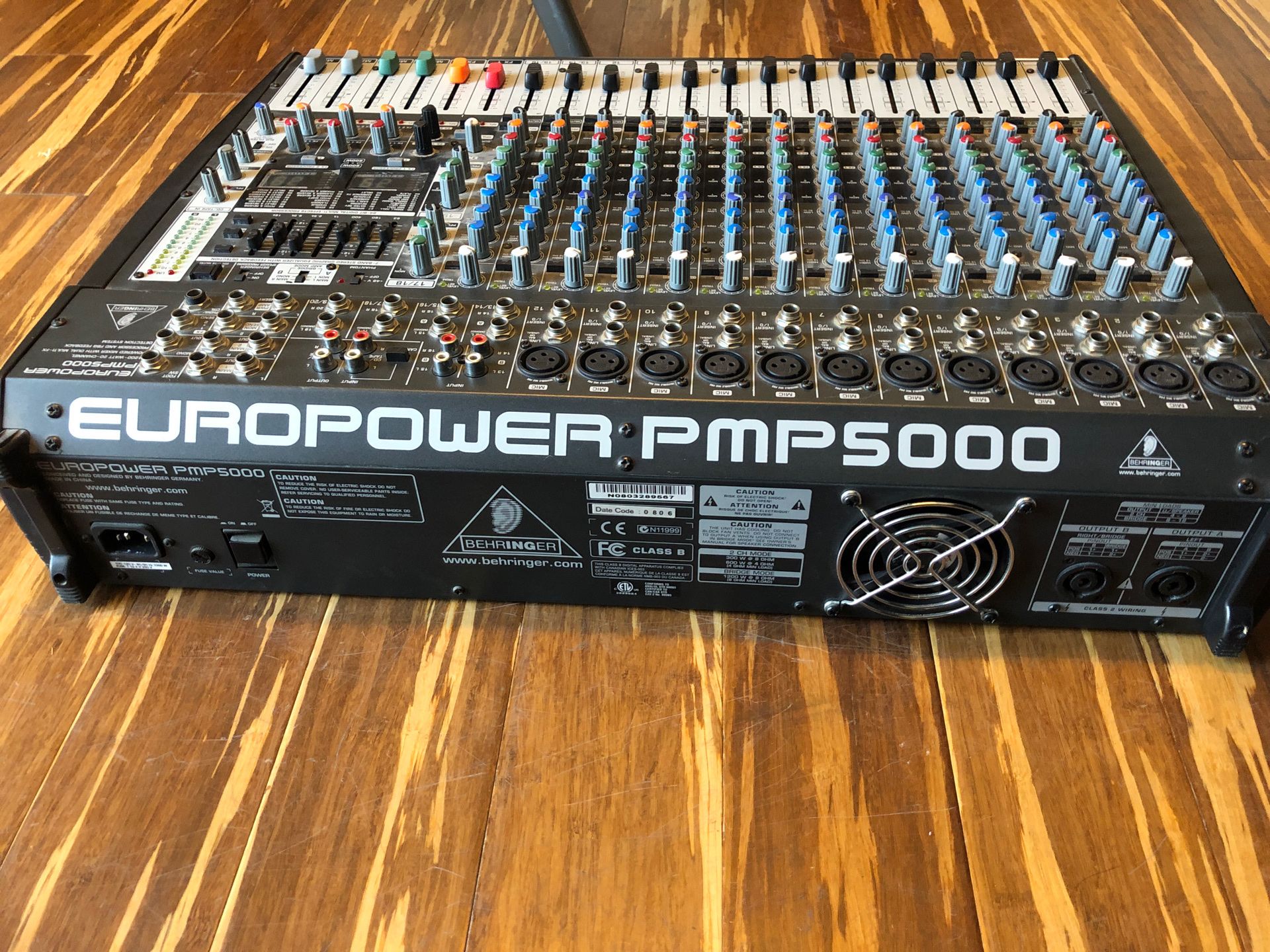 Behringer Europower PMP 5000 Powered Mixer for Sale in Pasadena, CA