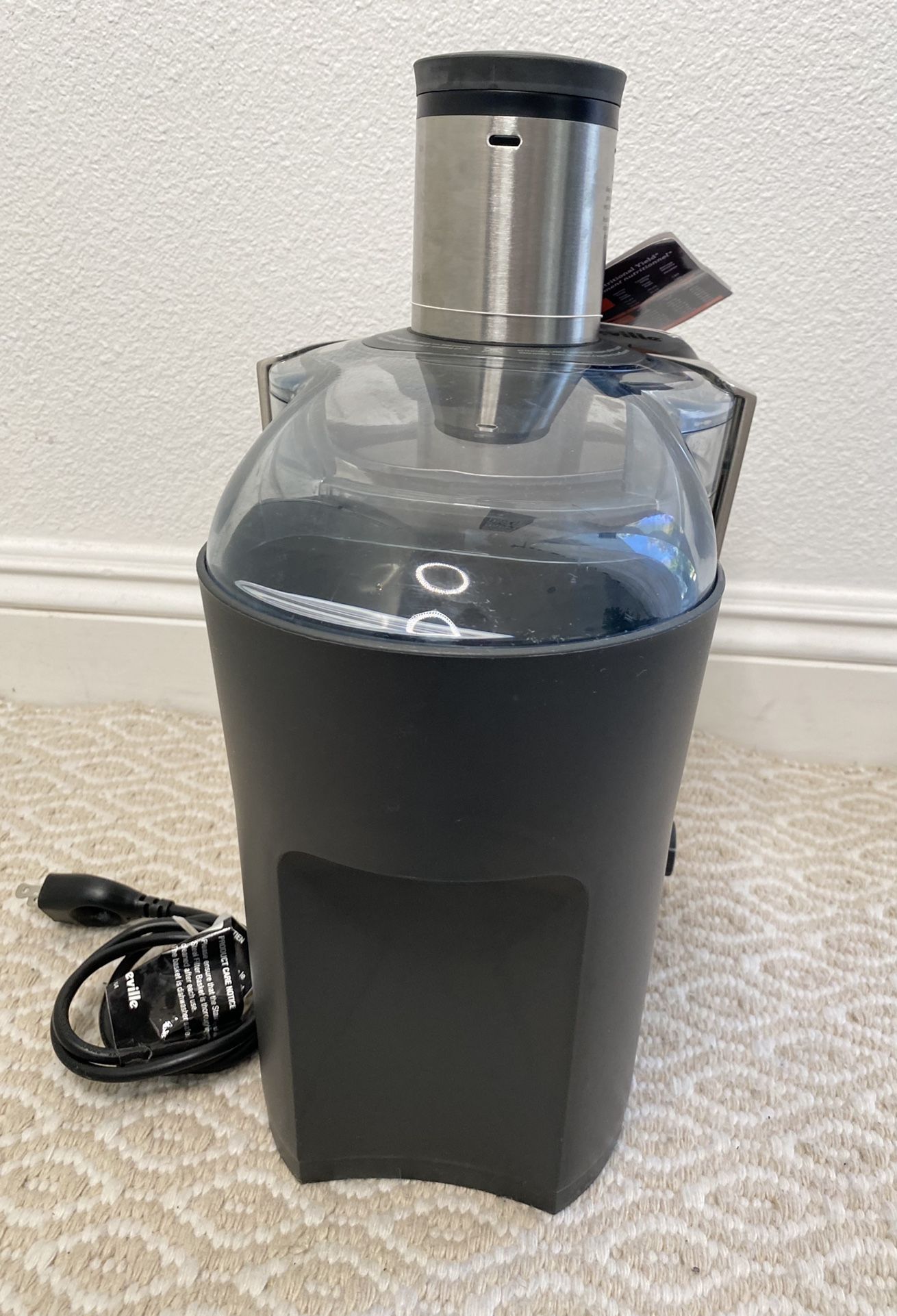 Breville The Juice Fountain Multi-Speed BJE510XL 5 Speed Stainless Steal Juicer