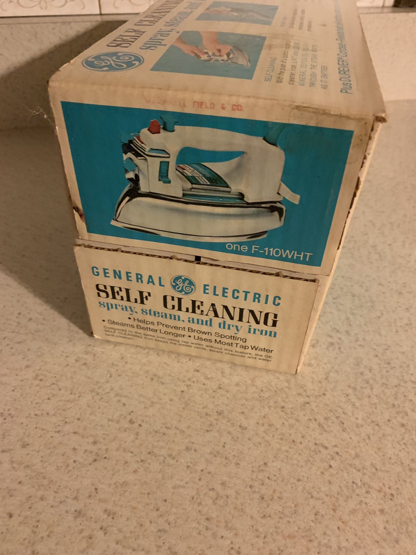 New/old stock General Electric iron