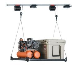 Garage Storage Lift for Spring Cleaning