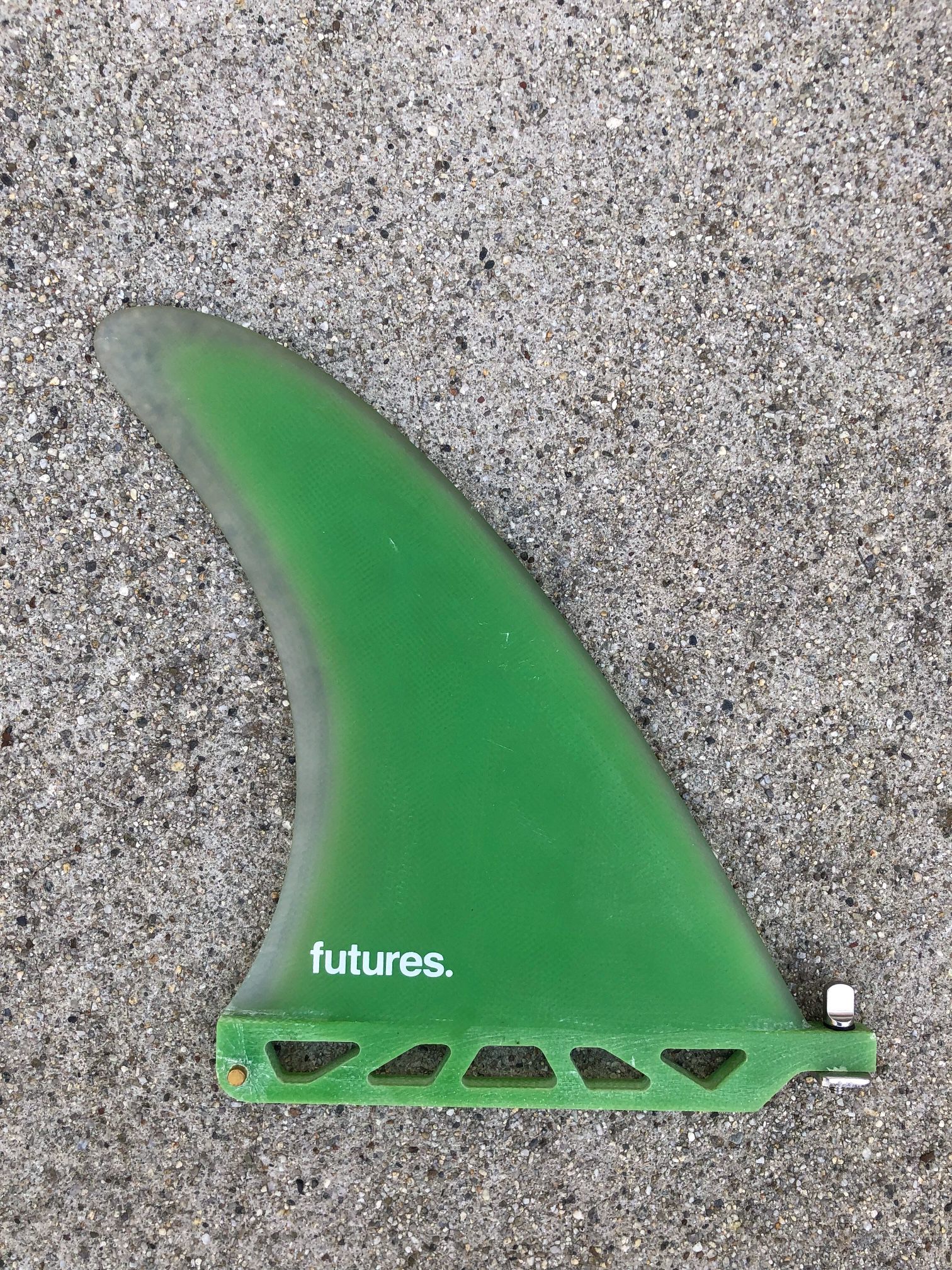 SURFBOARD FIN FOR SALE: Futures "MACHADO 7.5" Single Fin
