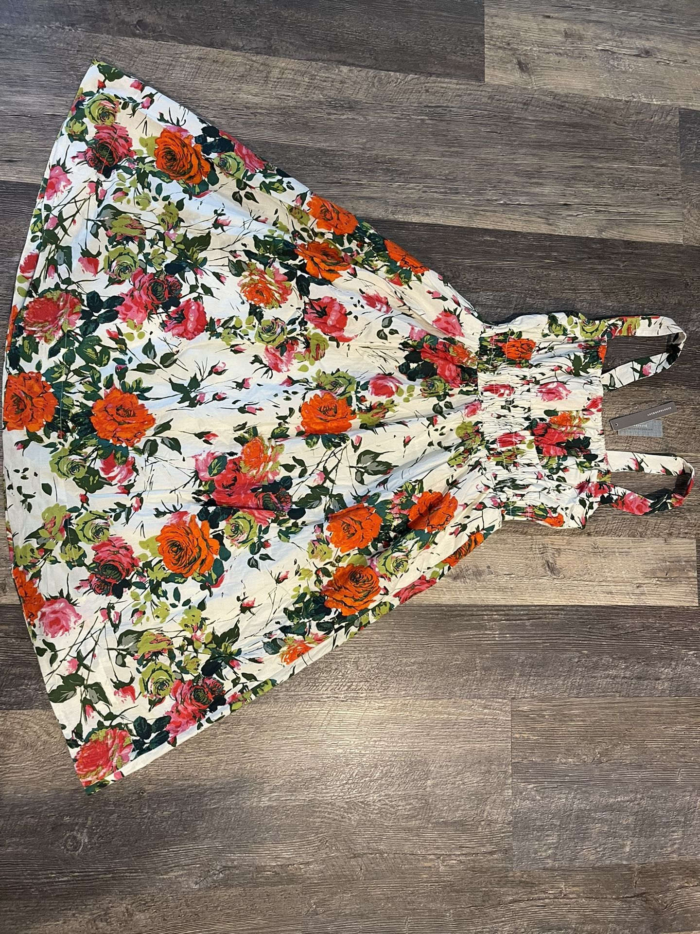 Corset Midi Dress by Anthropologie Size 4P Petite