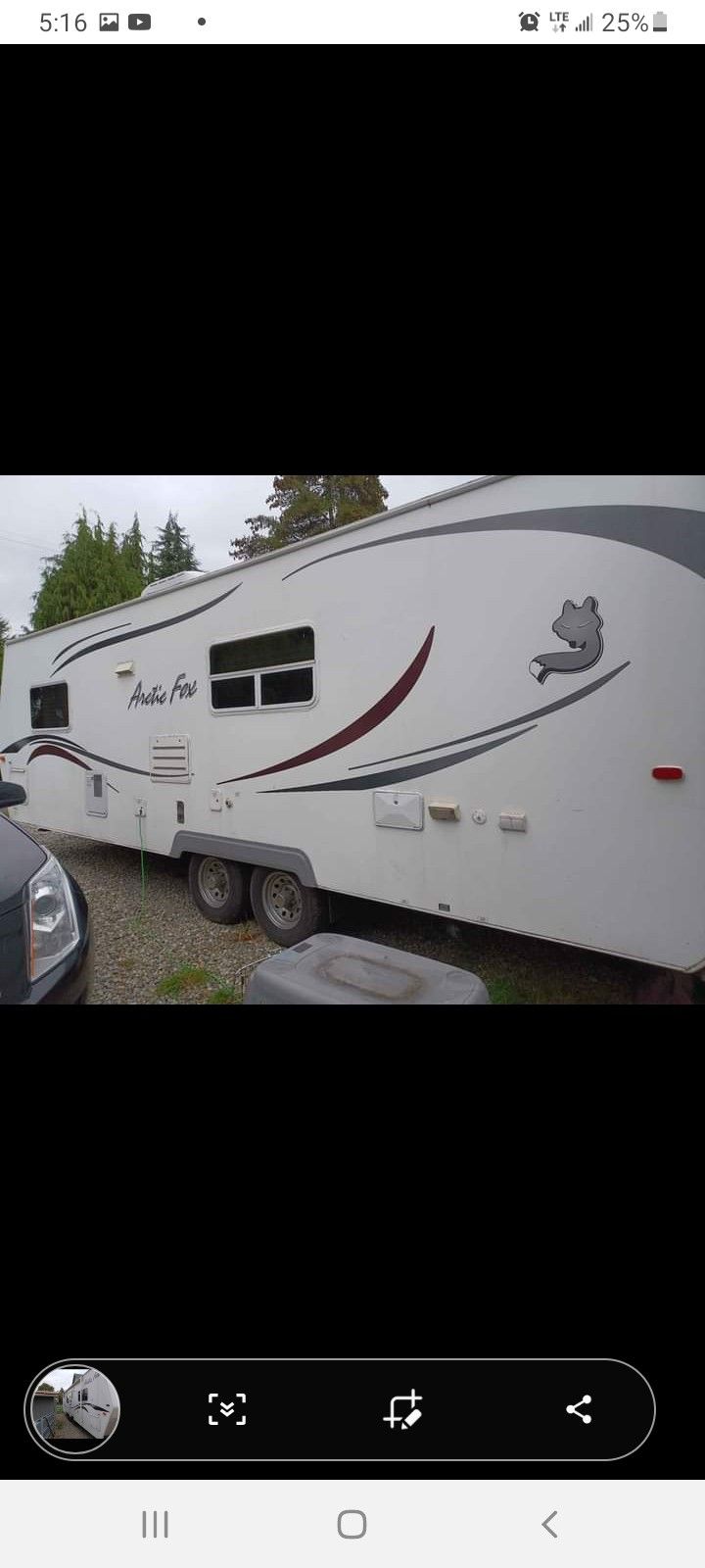 2007 4 seasons arctic fox 27ft travel trailer