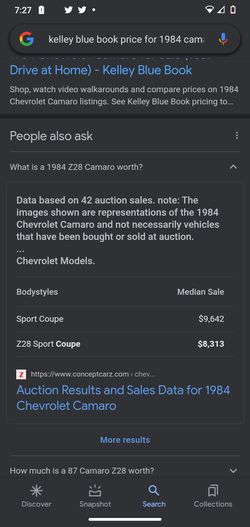 1984 Chevrolet Camaro Thumbnail