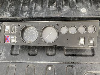 1970 Dodge Charger Dash Cluster Gauges Speedometers Thumbnail