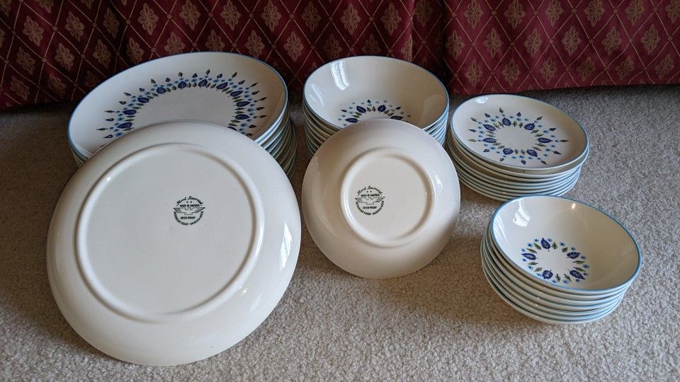 Vintage "Swiss Alpine" Dishes by Mar-Crest