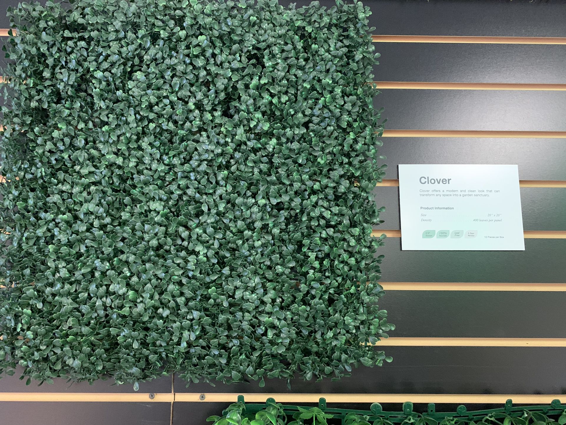 Artificial Ivy Wall Coverings Garden Panels