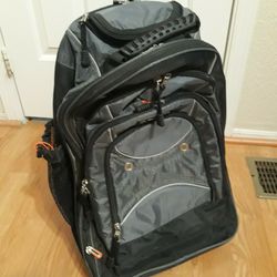 Rolling Backpack Travel Case Like New Thumbnail
