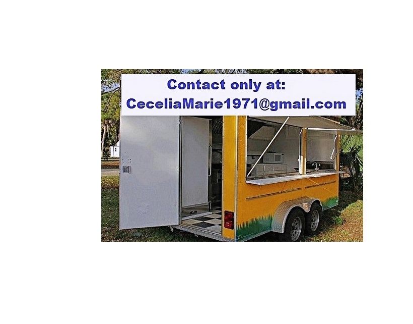 Food Trailer BBQ 25832