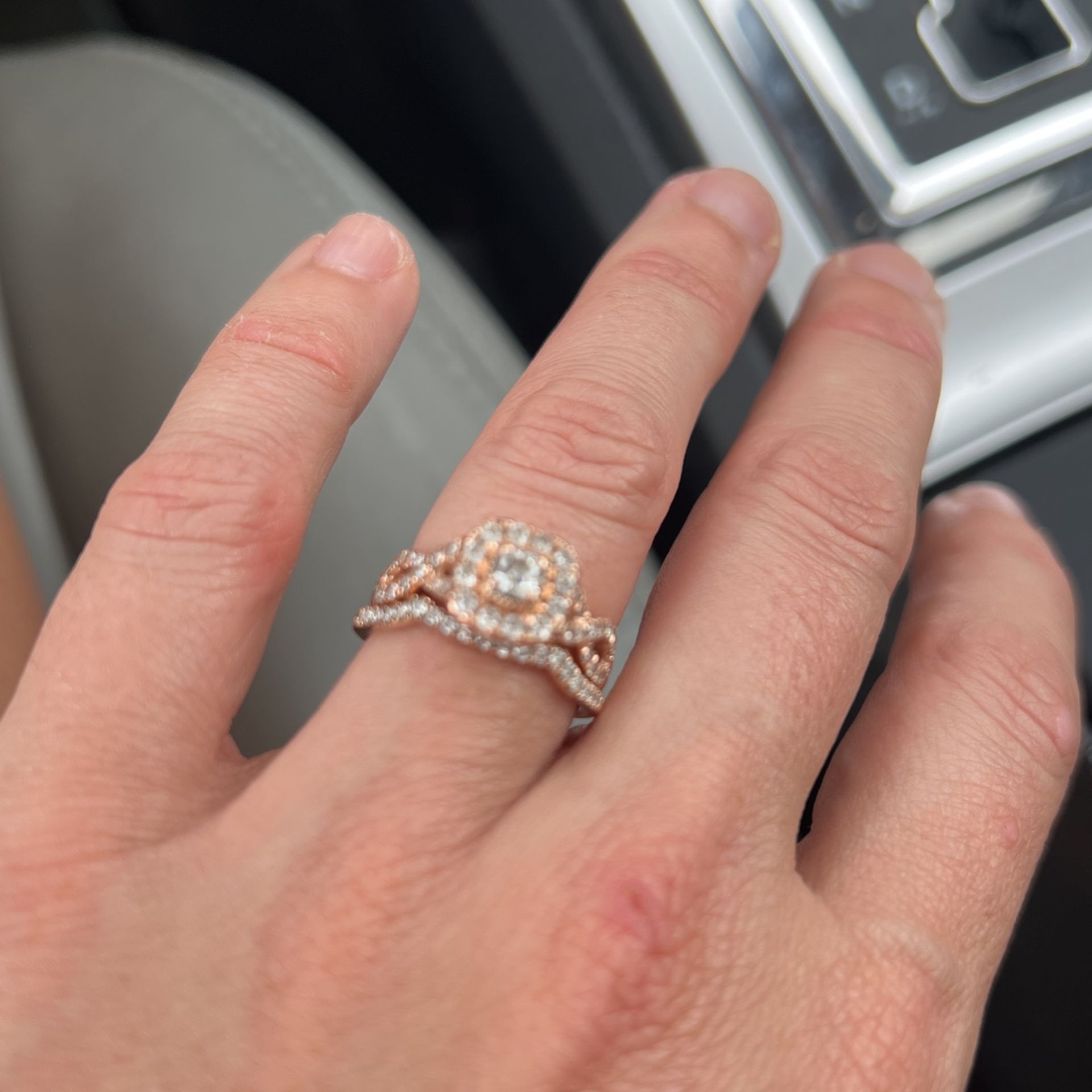 Diamond And Rose Gold