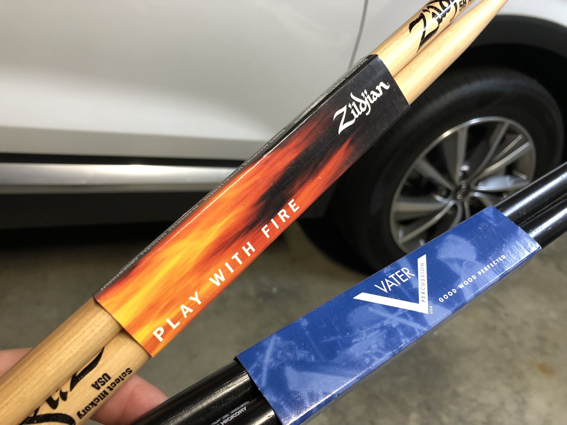 Brand New Drumsticks (Zildjian & Vater)