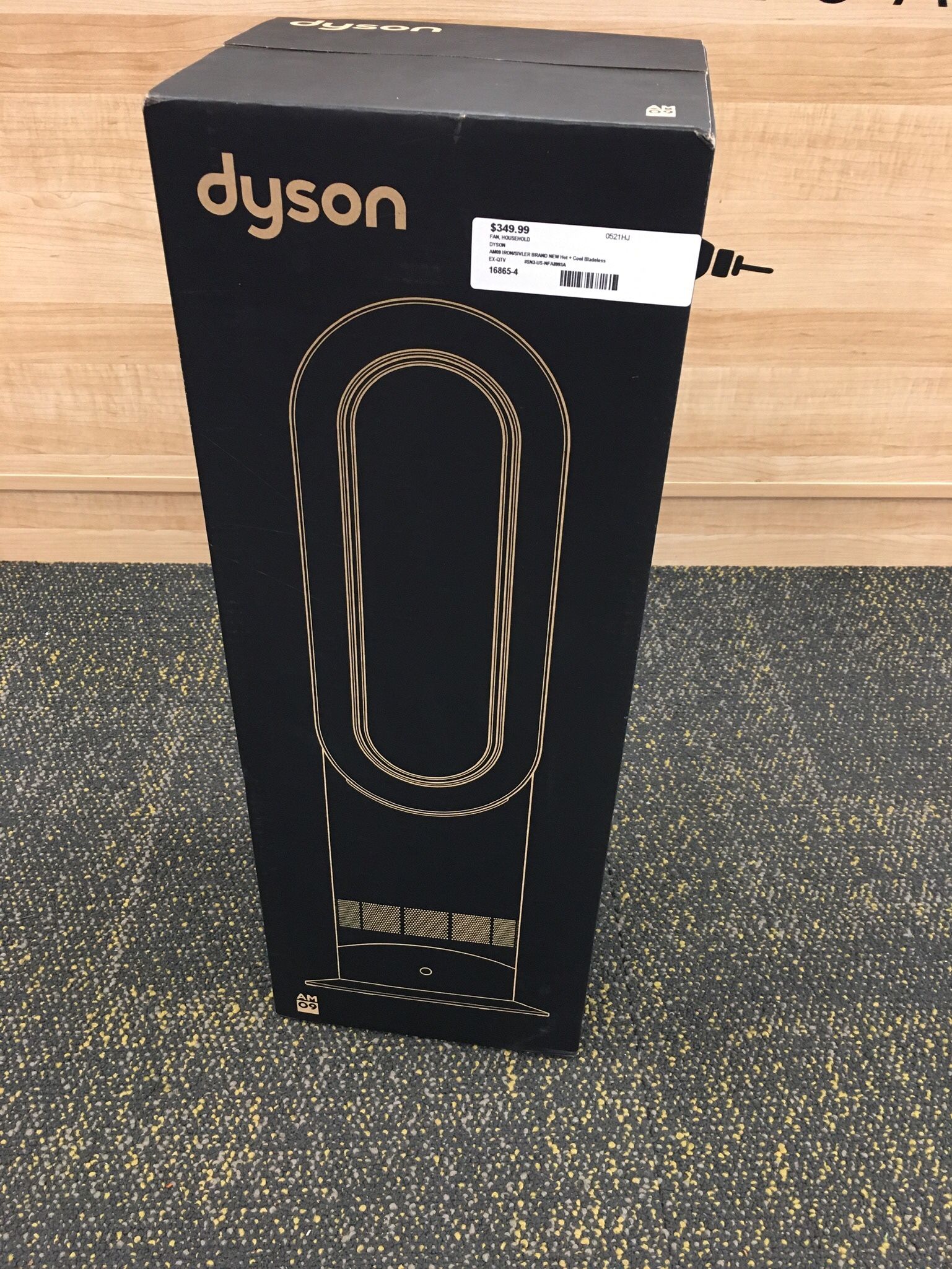Dyson Hot+Cool Fan Heater AM09 - Iron/Silver