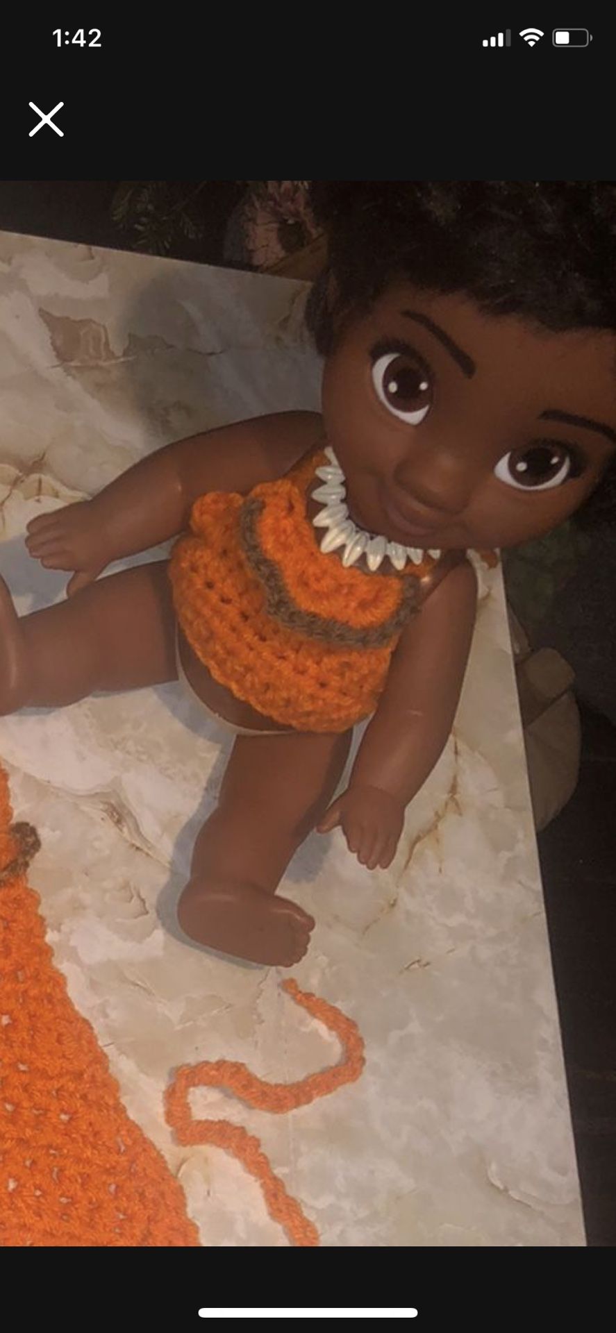 Crochet Moana Outfit