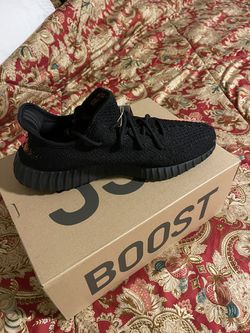 Yezzy Boost 350  Black and Red  Size 11 Thumbnail