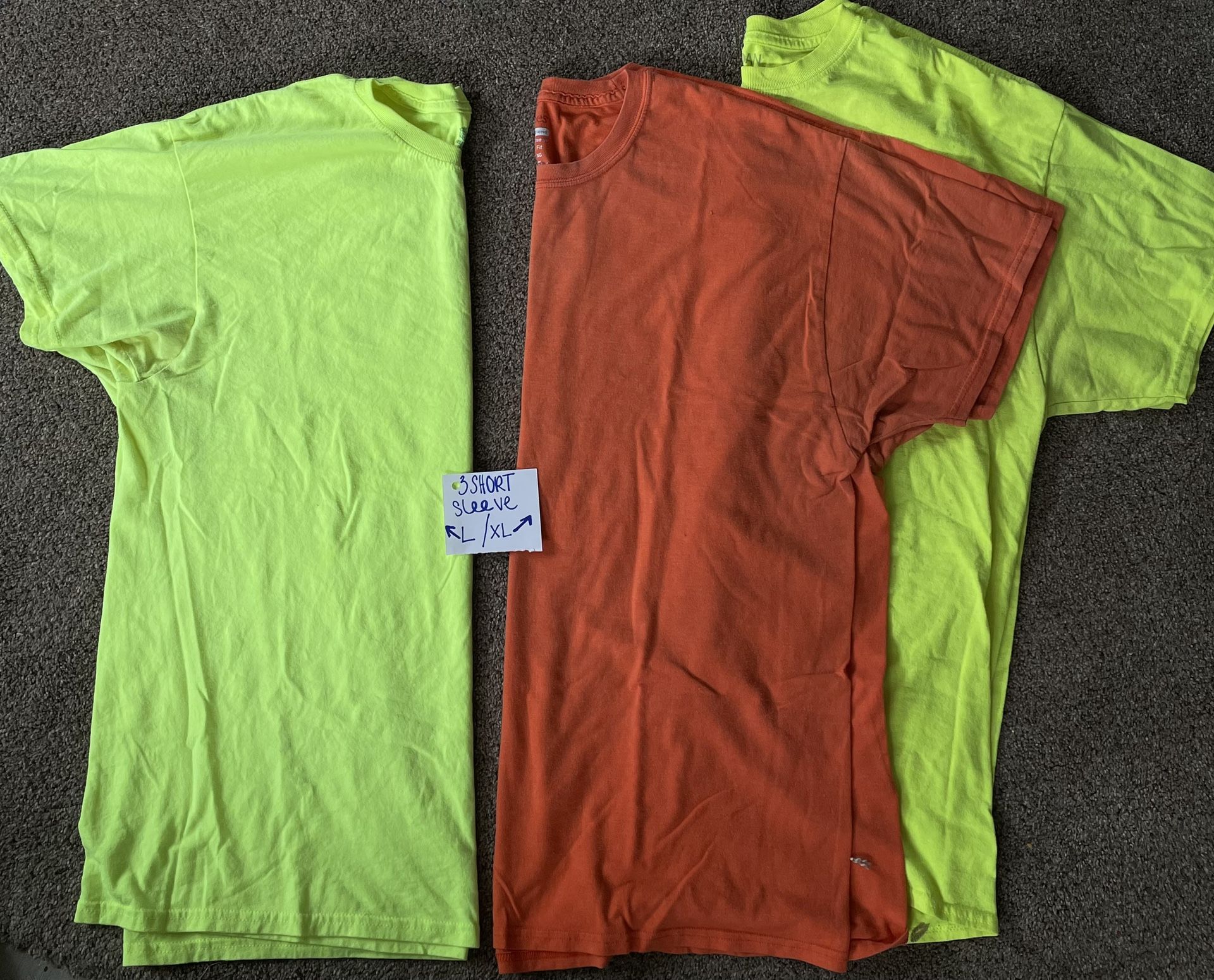 6 High Vis Work Shirts
