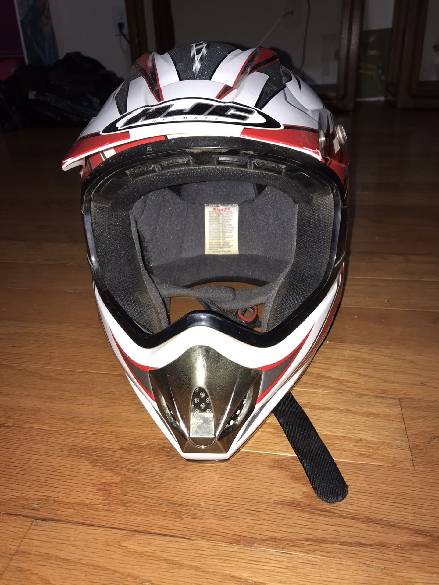 Dirt bike helmet
