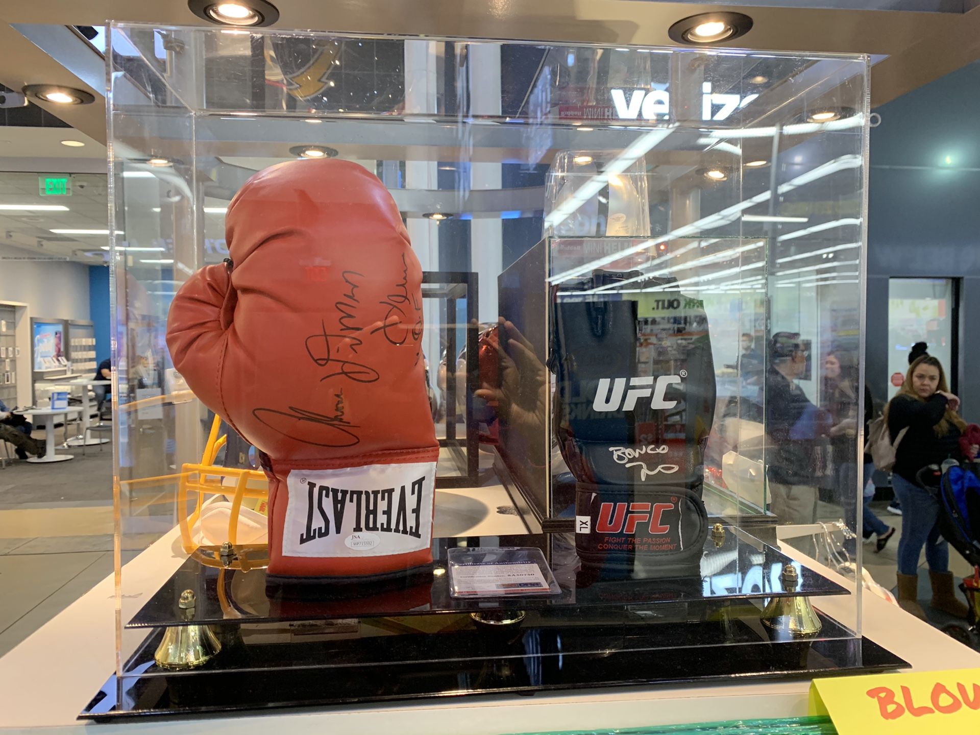 UFC AUTOGRAPHED GLOVE JON “BONES” JON