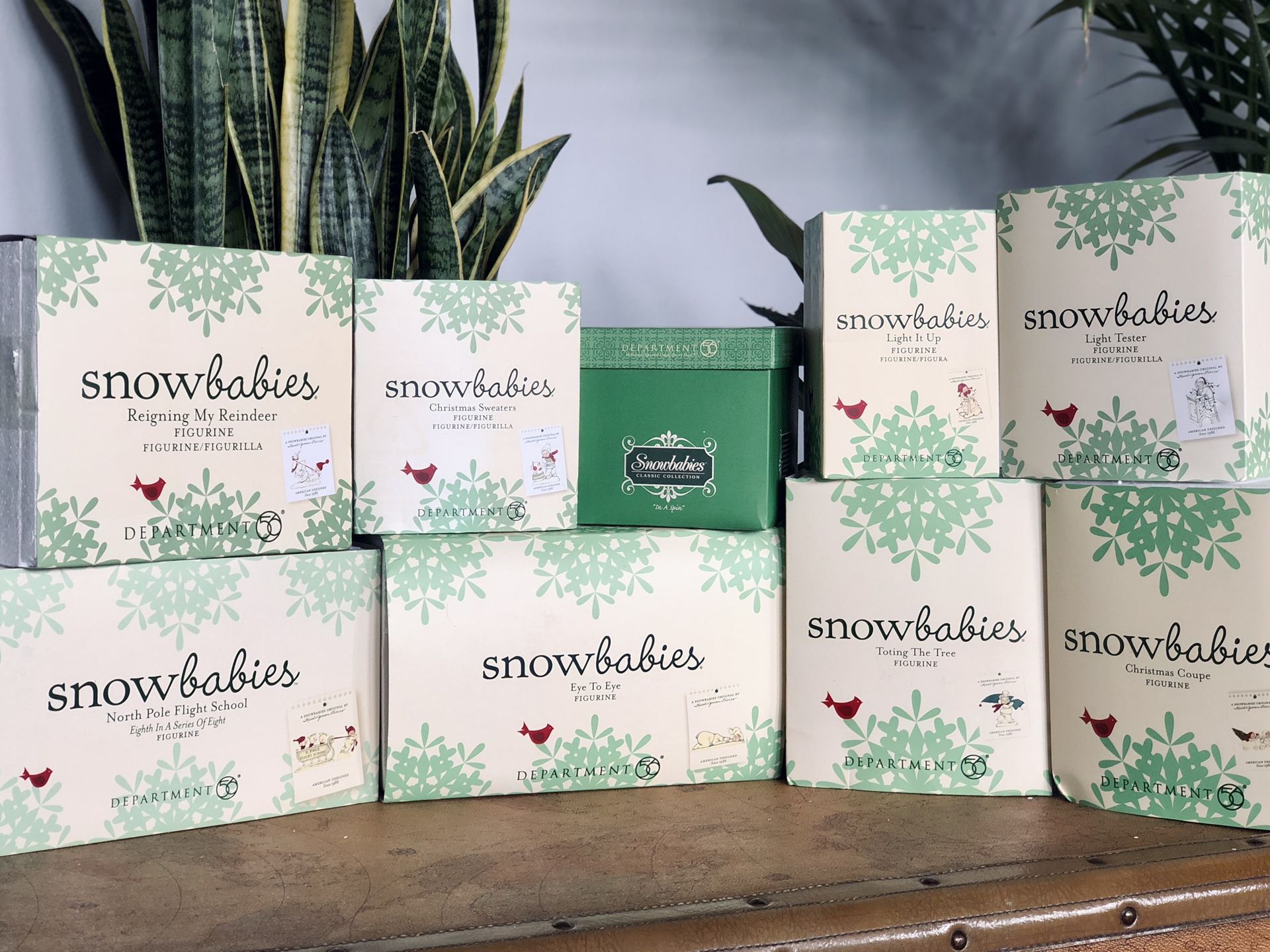 Snowbabies “Christmas Sweaters” Figurine
