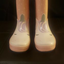 Toddler Girls Unicorn Rain Boots- Cat And Jack 12 Thumbnail