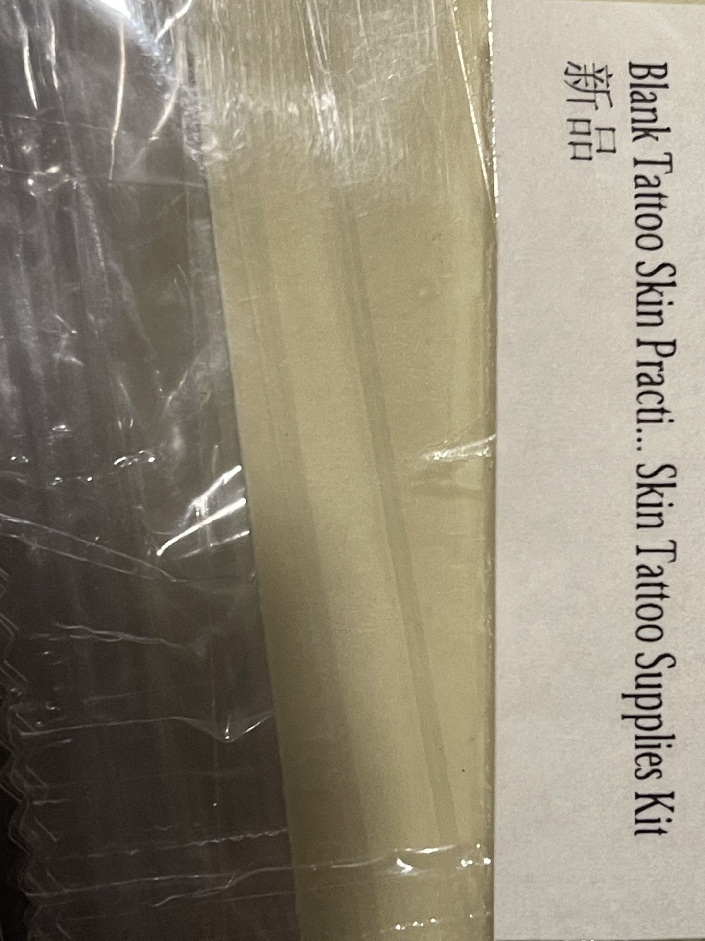 Practice Tattoo Skin About 15 Or 16 pieces Never Opened