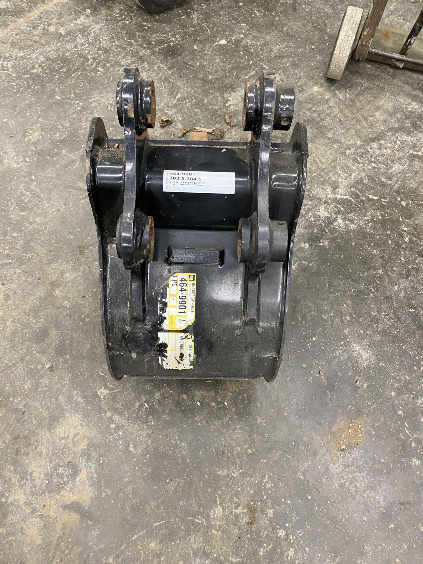 Cat 303.5 304.5 16” Dig Bucket 40mm Pins
