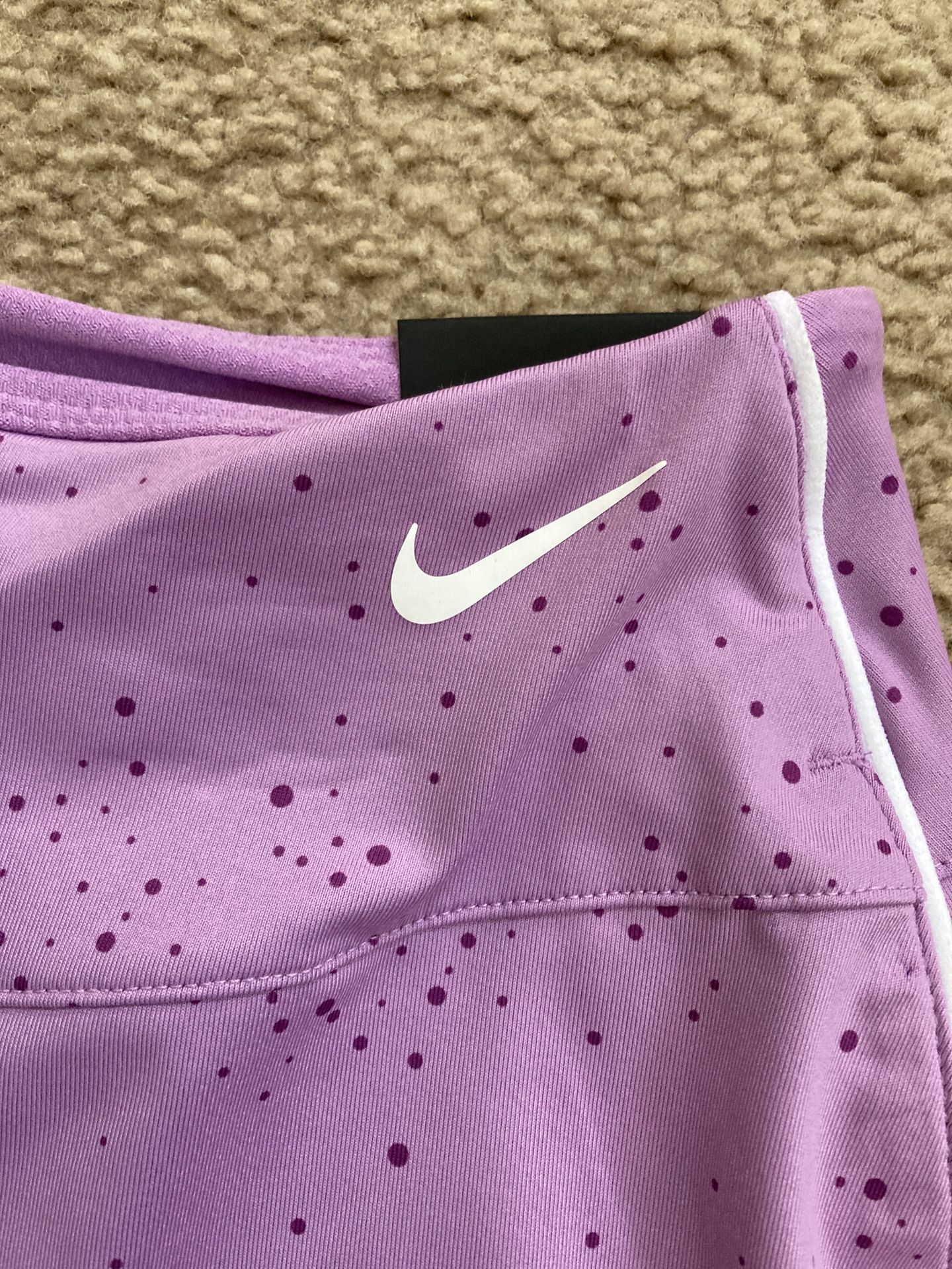Nike Dri-fit Golf Girls Standard Fit Skirt Skort Purple NWT Size XL NWT