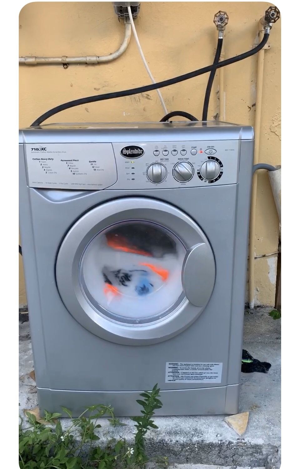 Splendide 7100xc Washer and Dryer allinone for Sale in North Miami, FL OfferUp