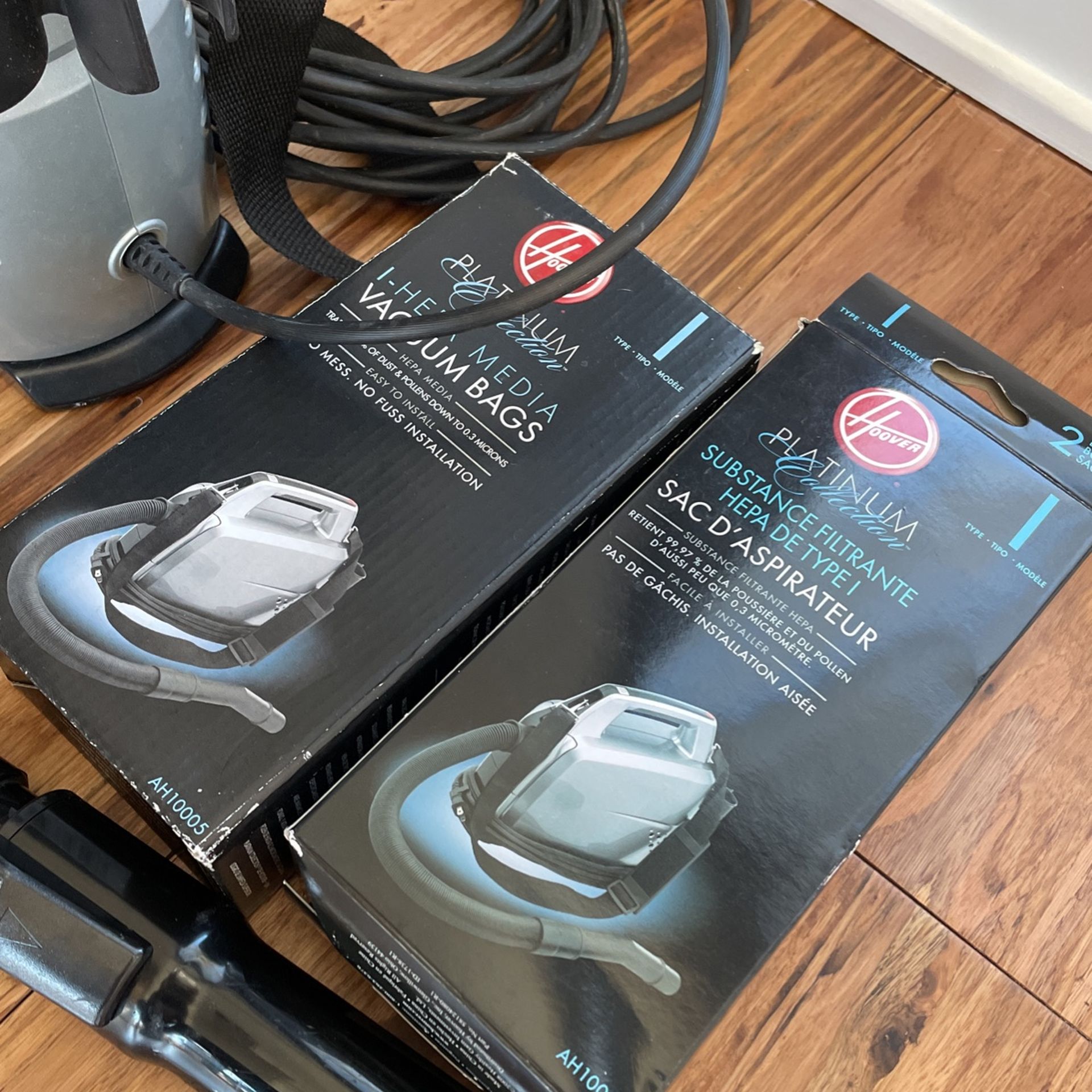 Hoover Platinum Collection Portable Canister Vacuum Cleaner