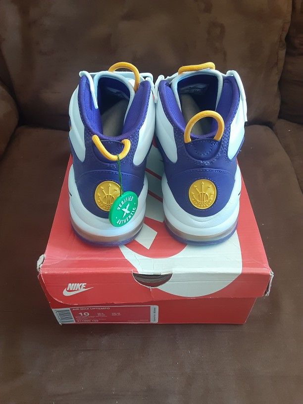 Mens Nike Air More Uptempo Lakers for Sale in San Antonio