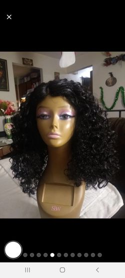 Human Hair Blend Lace Front Wig  Thumbnail