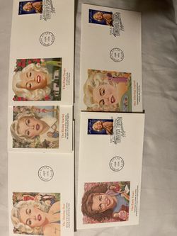 Marilyn Monroe 1995 Collectible Postage Stamps Thumbnail