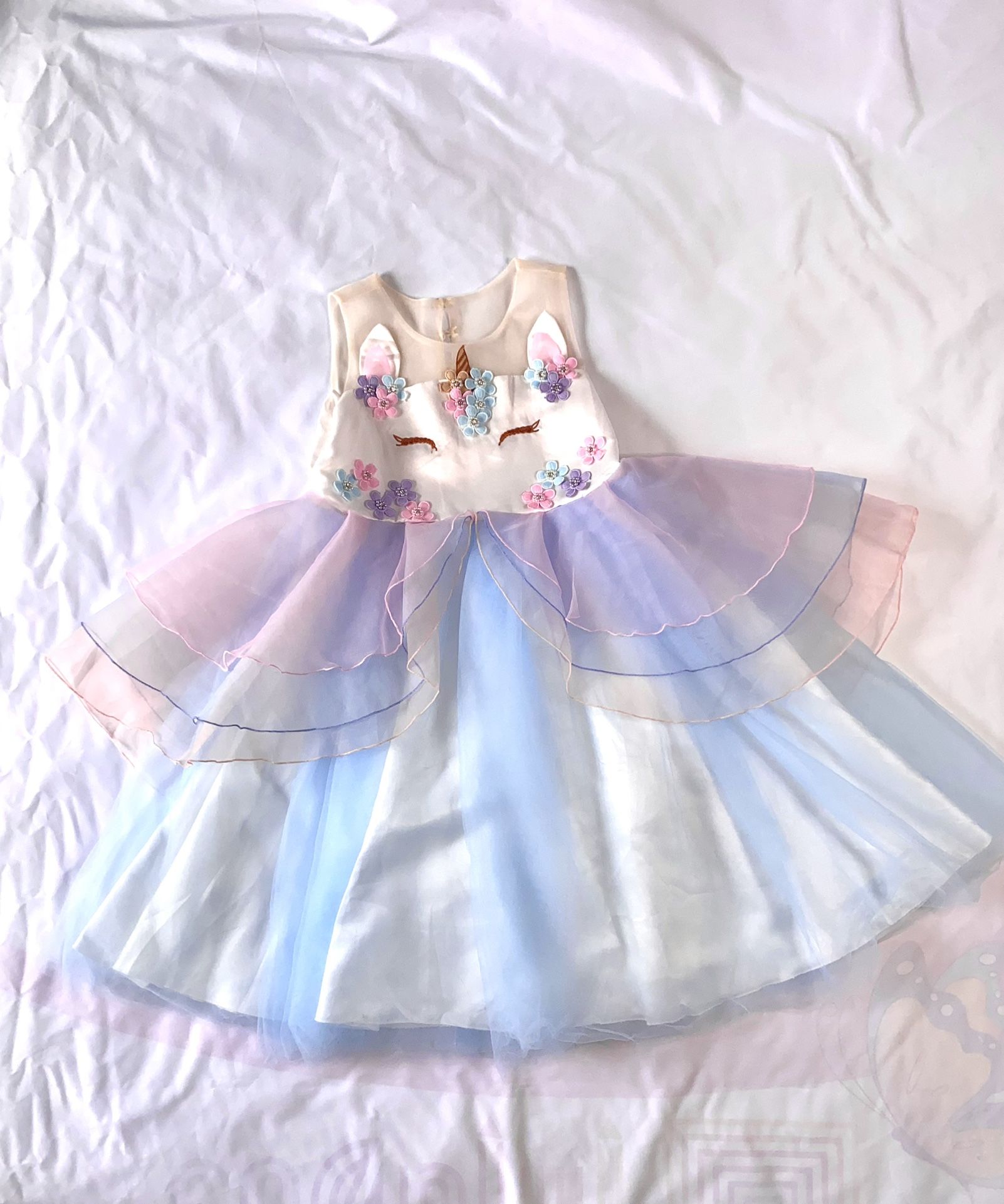 Beautiful Handmade Girl’s Unicorn Dress Ball gown