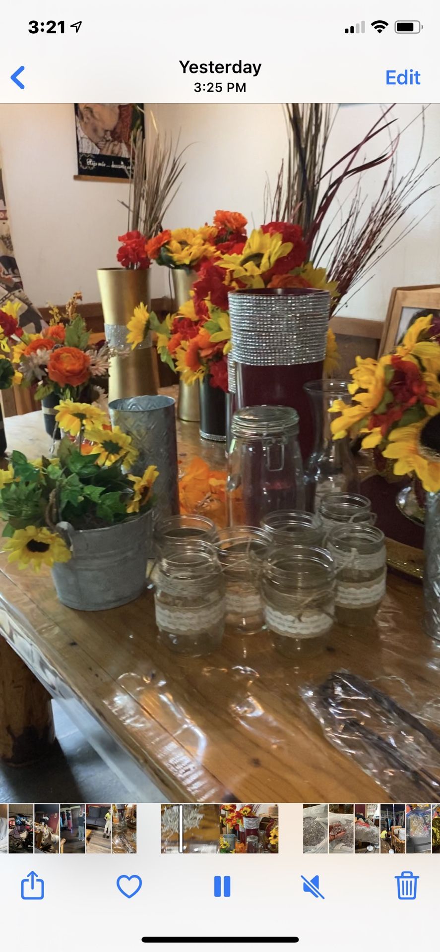 Fall Floral And Wedding Decore