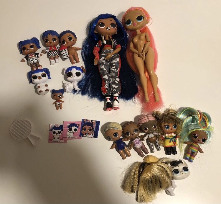 Omg dolls lol- bundle Encino