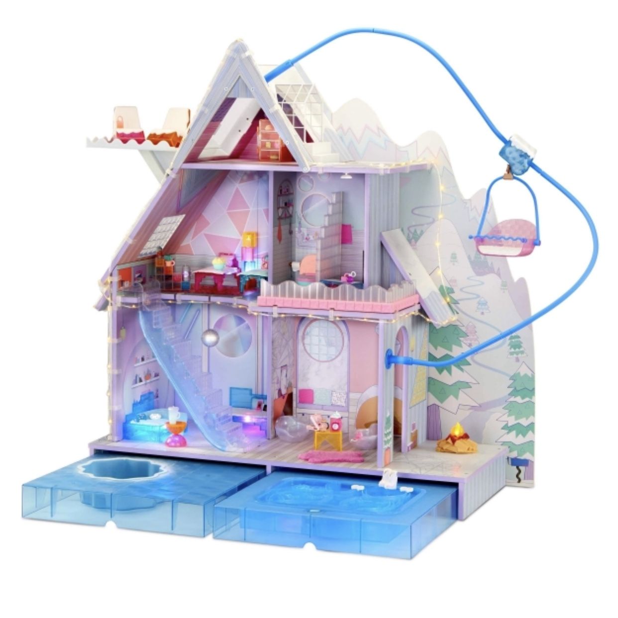 BRAND NEW Lol Surprise OMG Winter Chill Cabin