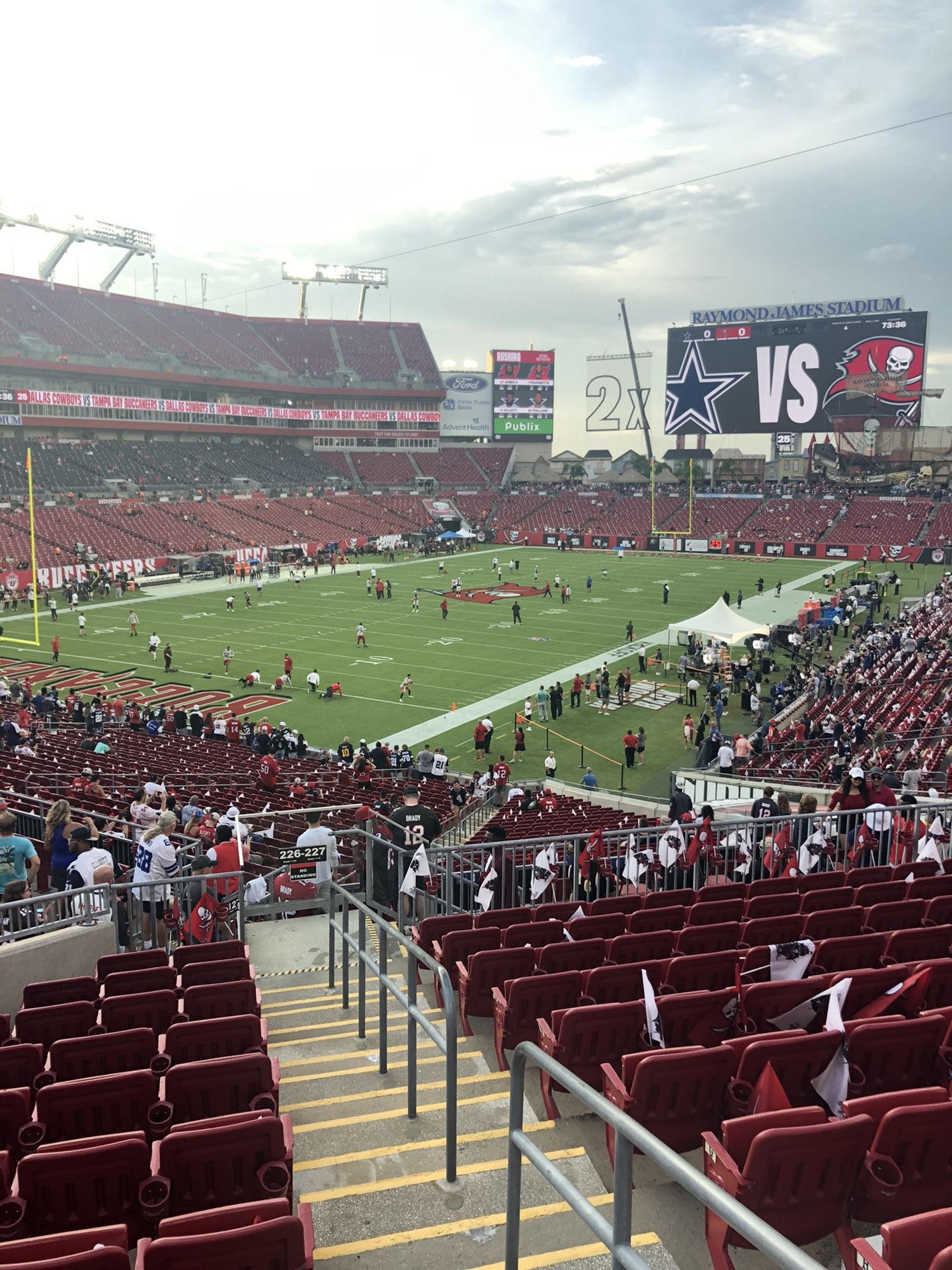 Bucs Vs Bears Section 226. GREAT SEATS. Isle Seat 2seats