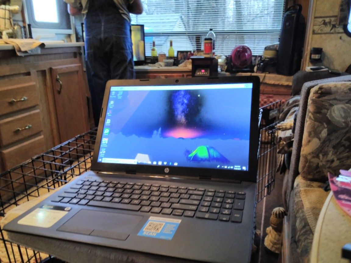 New hp laptop