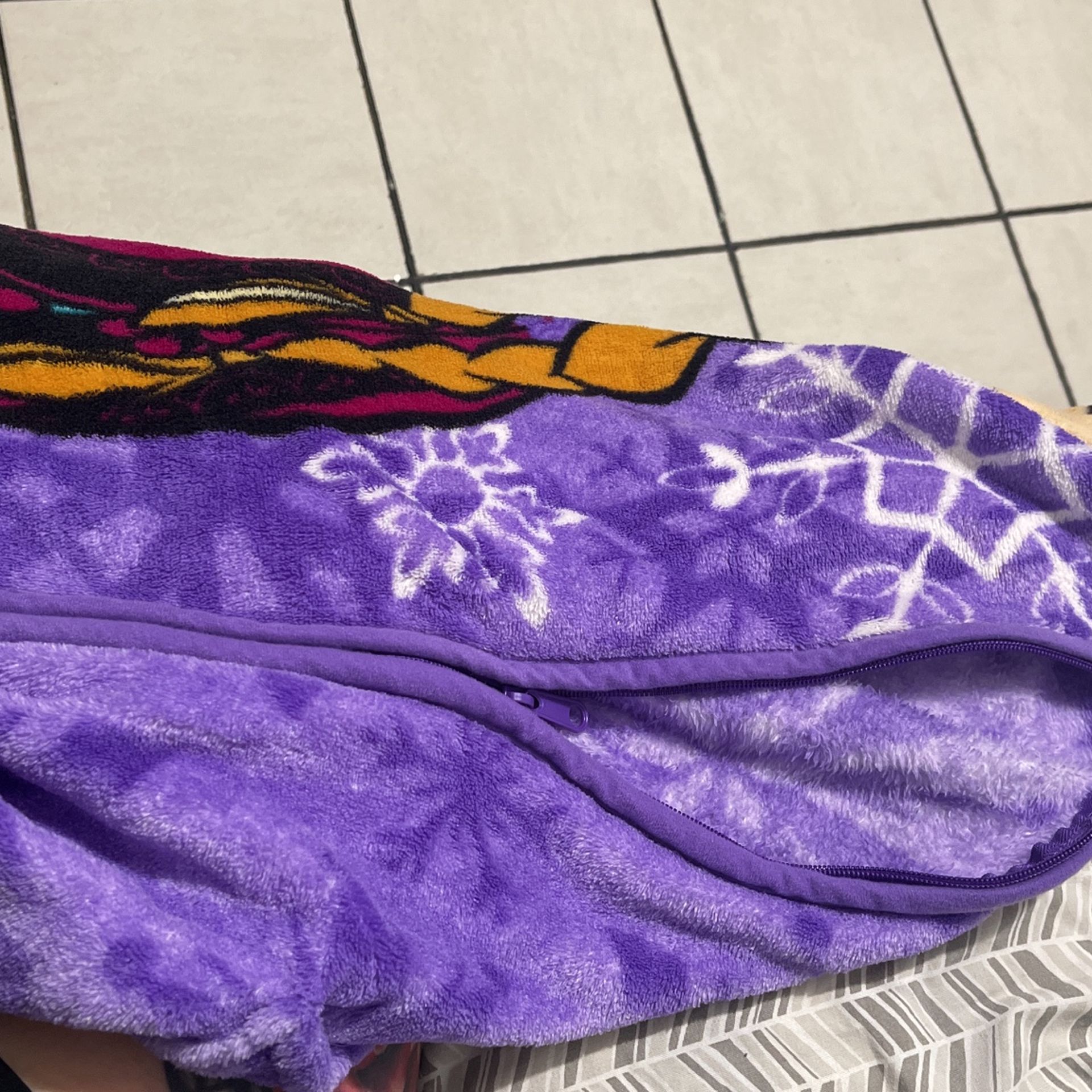 Twin Anna and Elsa fitted blanket FROZEN