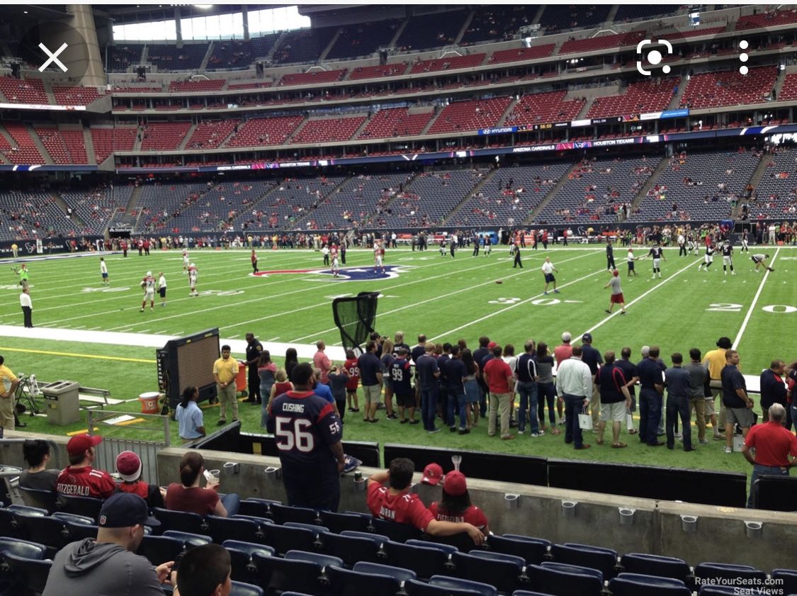 Houston Texans vs Los Angeles Rams 10/31 - 2 Tickets