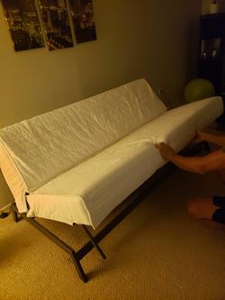 COUCH fold-out sofa bed Thumbnail