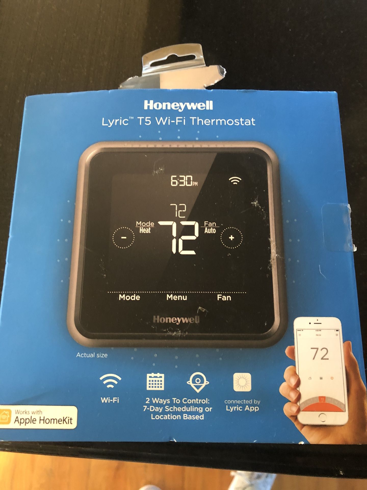 Honeywell lyric T5 WiFi thermostat for Sale in Chicago, IL OfferUp