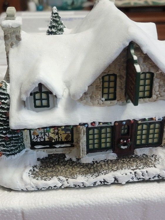 Illuminated Christmas Village
