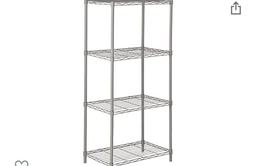 4 Tier Wire Shelfing.