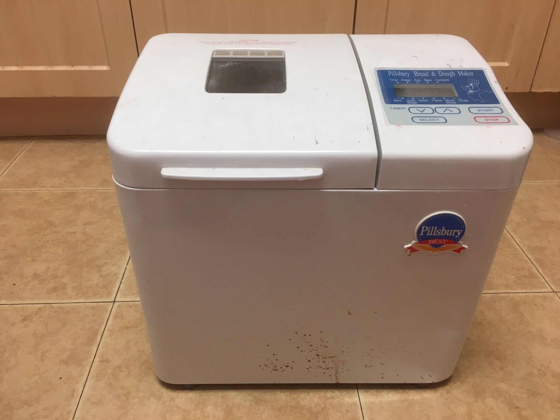 Pillsbury Bread And Dough Maker Model 1021