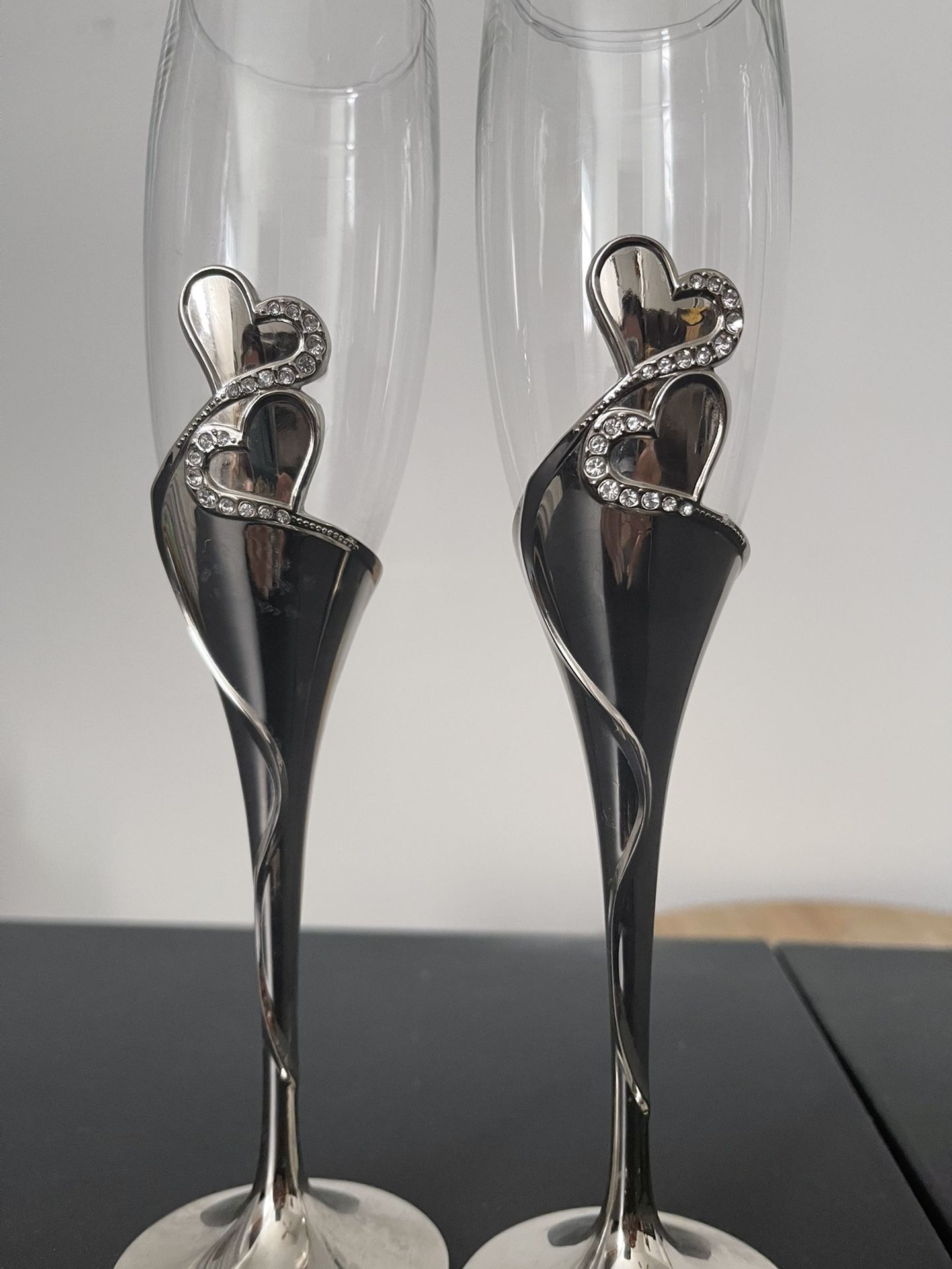 Champagne Wedding Glasses