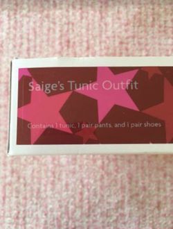 American Girl Doll Saige’s Tunic Outfit - Brand New In Box Thumbnail