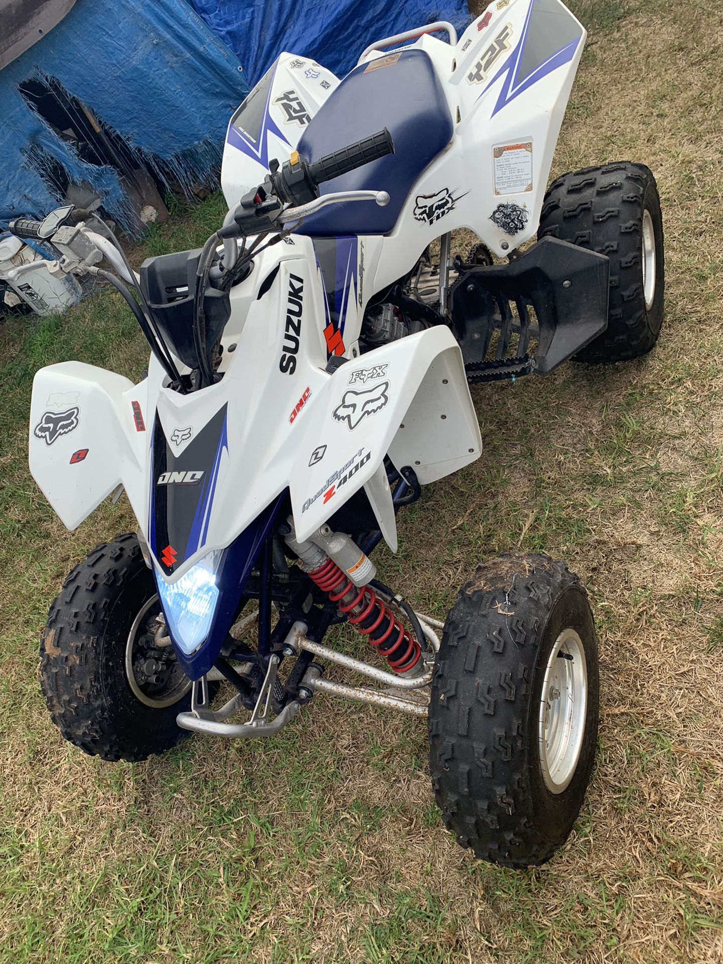 2012 Suzuki LTZ400 Quad ATV Fuel Injection & Trailer for Sale in