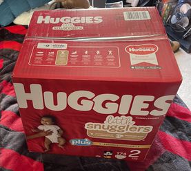 Huggies Little Snugglers Diapers  Size 2 Thumbnail