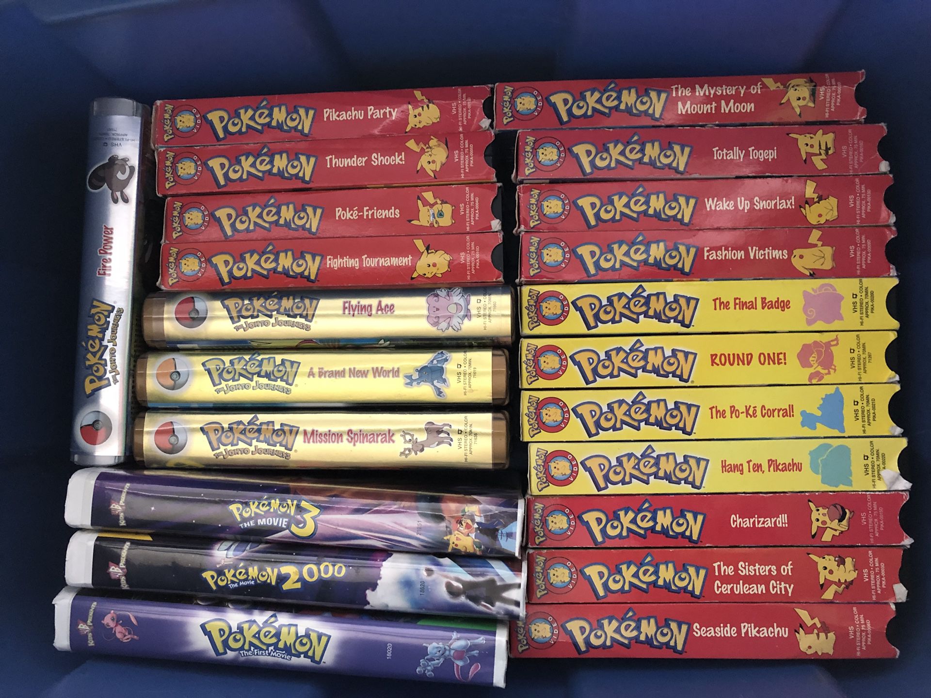 22 VHS Pokémon movies for Sale in Cedar Park, TX - OfferUp