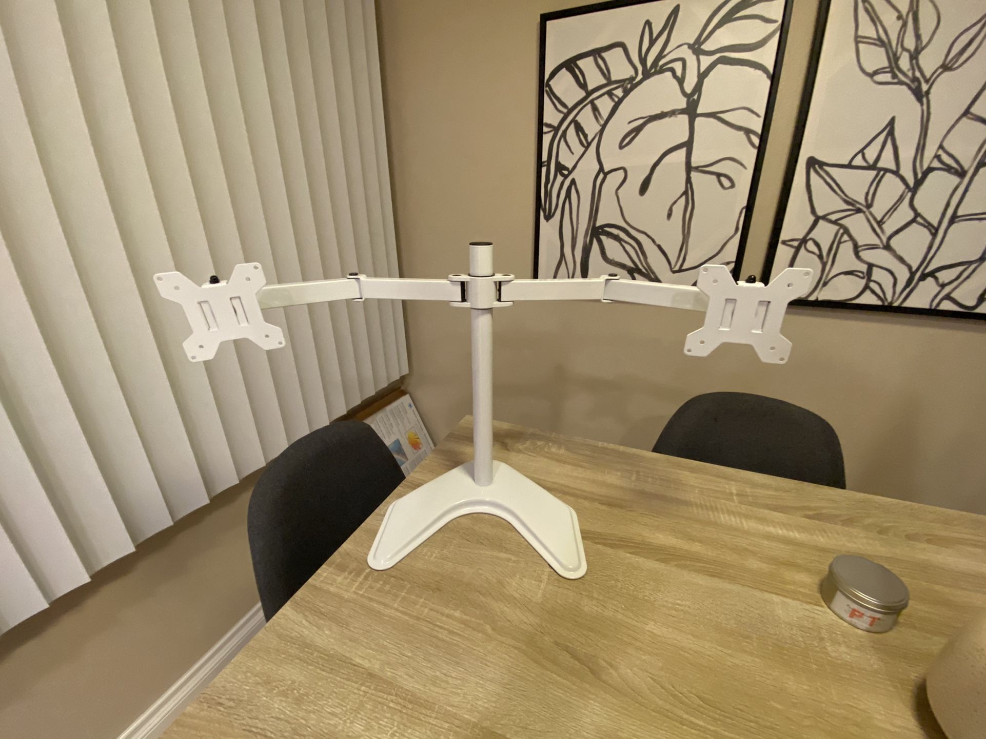 Dual Monitor Desk Stand